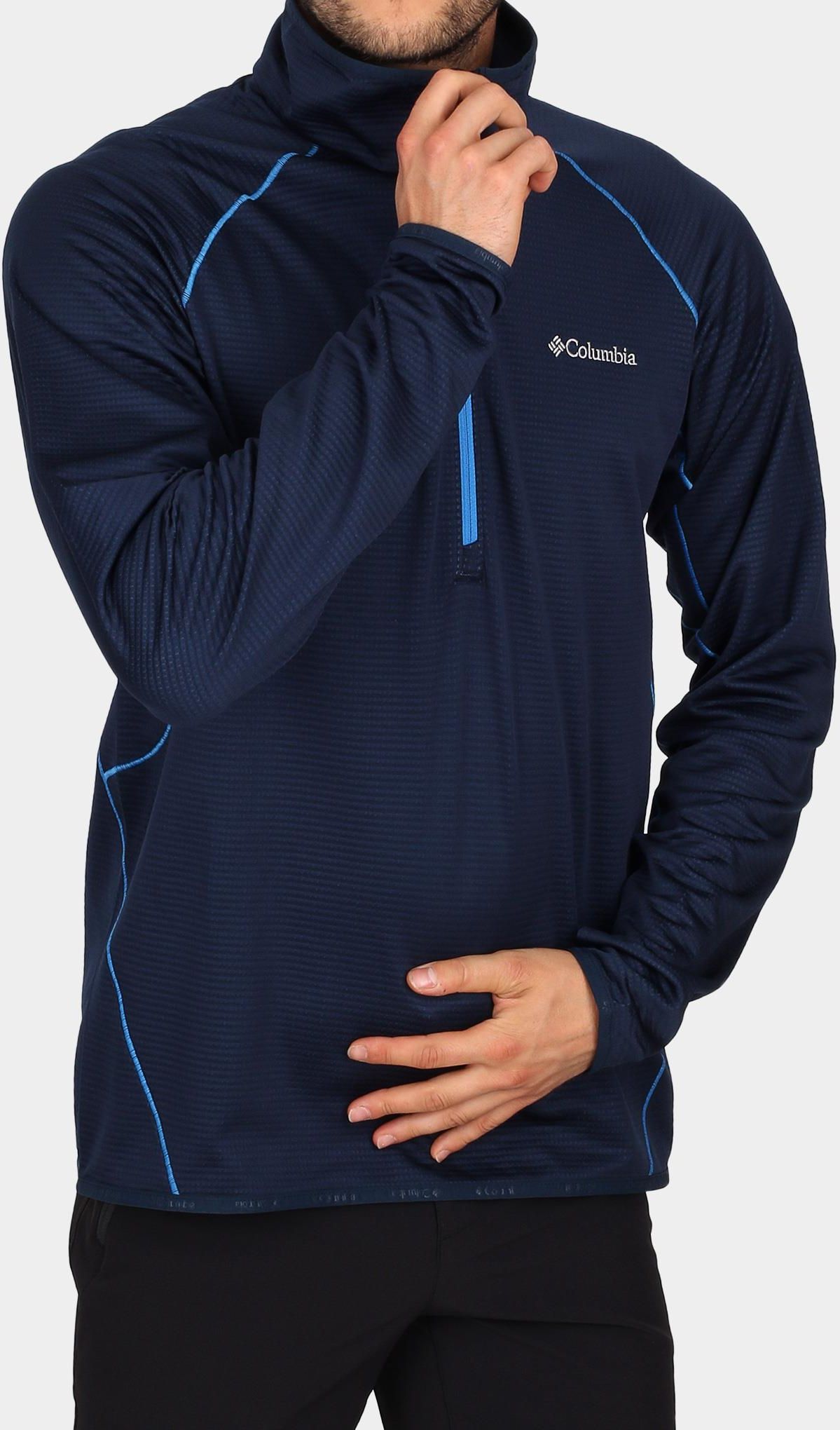 columbia mount powder half zip