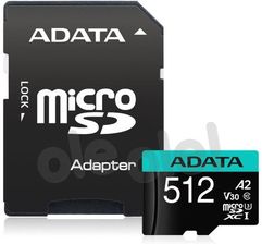 Zdjęcie Adata microSDXC 512GB UHS-I U3 V30S A2 - Legnica