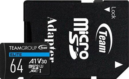 Team Micro-SD 128GB-XC A1 V30 (TEAUSDX128GIV30A103)