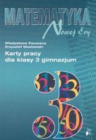 Matematyka Nowej Ery 3 Karty pracy