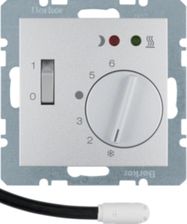 Zdjęcie Berker B1/B3/B7 Regulator temperatury manualny aluminium 20341404 - Bieruń