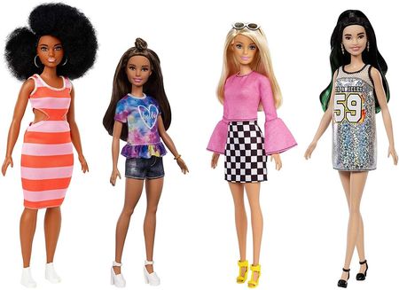 Barbie Fashionistas 4-pak mix lalek FBR37 GBK91