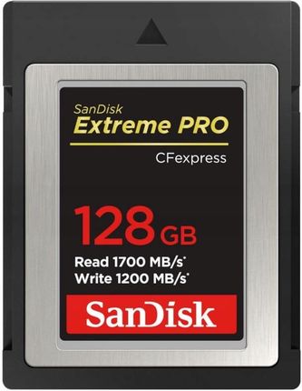 SanDisk Extreme PRO CFexpress Card Type B SDCFE 128Gb SDCFE128GGN4IN