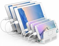 Zdjęcie Unitek Stacja ładująca 10x USB 2,4A, 96W; 2x QC3.0; Y-2190A - Cybinka