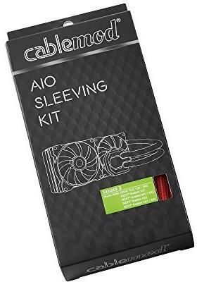 CableMod AIO Sleeving Kit EVGA NZXT red - CLC / NZXT Kraken