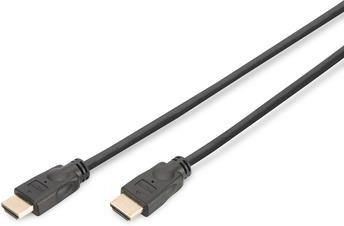 Kabel HDMI HighSpeed z Ethernetem 4K 60Hz UHD Typ HDMI A/A M/M czarny 5m