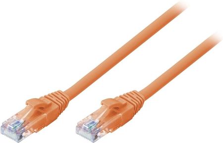 Lindy 48112 Kabel sieciowy (skrętka) RJ45 CAT6 U/UTP, pomarańczowy - 10m