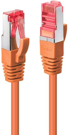Lindy 47816 Kabel sieciowy (skrętka) Cat.6 S/FTP, pomarańczowy - 30m