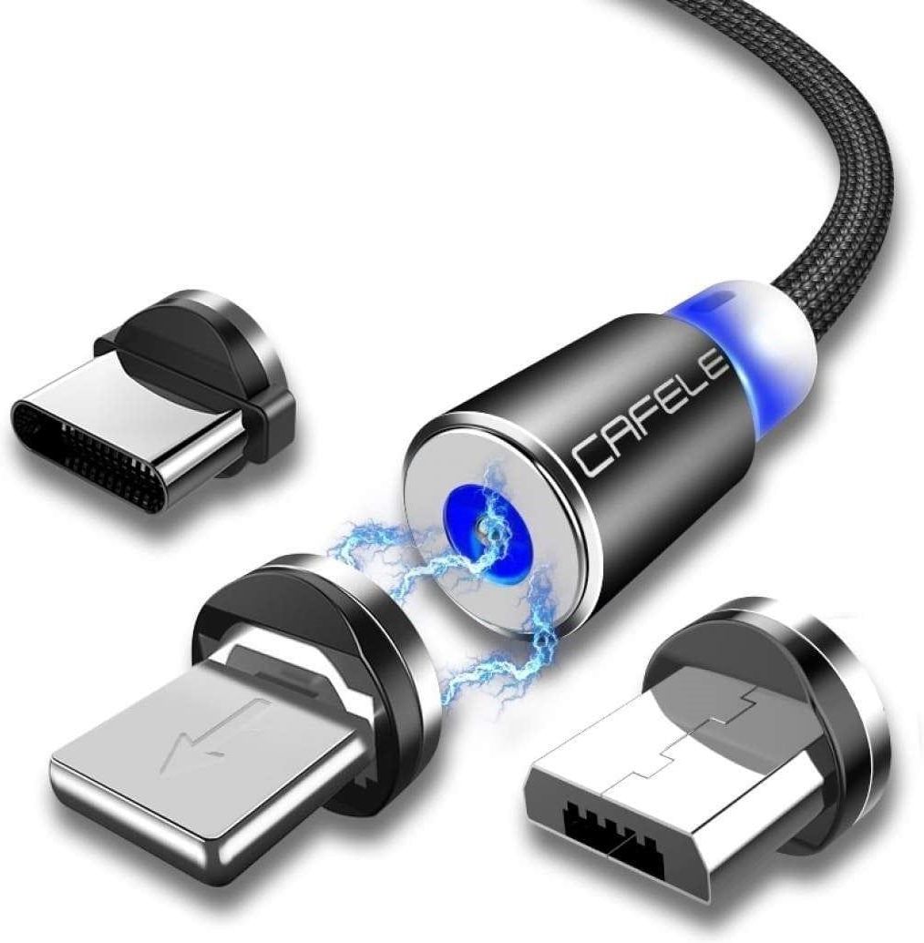 Kabel Magnetyczny Microusb Usb C Iphone Lightning W Cafele M A