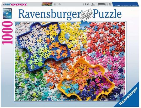 Ravensburger Puzzle 1000El. Kolorowe Puzzle