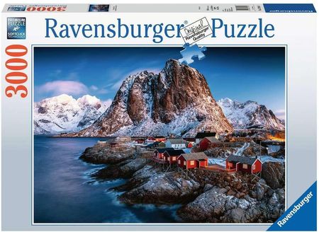 Ravensburger Puzzle 3000El. Norwegia Hamnoy, Lofoten