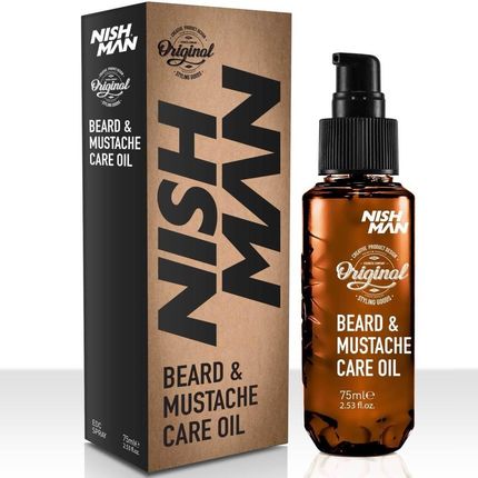 Nishman Beard & Mustache Oil Olejek Do Brody 75Ml