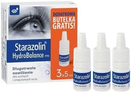 Starazolin Hydrobalance PPH Krople do oczu 3x5ml