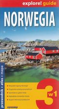 Zdjęcie Norwegia 3w1 przewodnik + atlas + mapa - Uniejów
