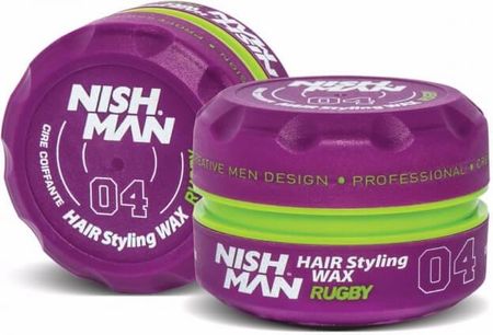 Nishman 04 Rugby Pomada Odżywiająca I Wzmacniająca Włosy 150Ml