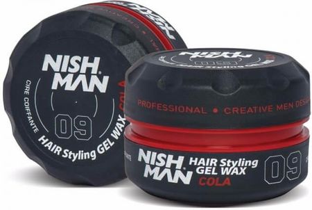 Nishman 09 Cola Pomada Dająca Naturalny Efeket O Zapachu Coli 150Ml
