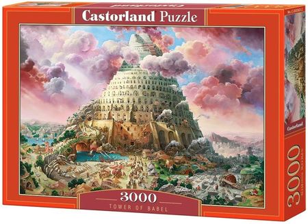 Castorland Puzzle Wieża Babel 3000El.