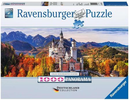 Ravensburger Puzzle Panorama Zamek Neuschwanstein 1000El.