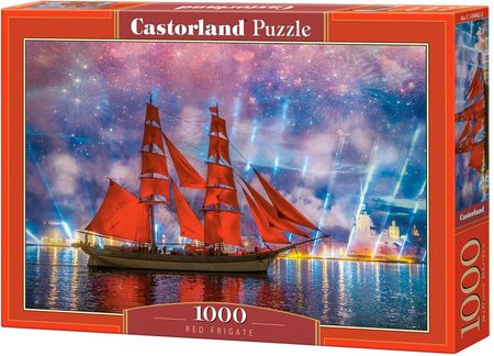 Castorland Puzzle Czerwona Fregata 1000El.