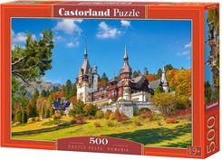 Zdjęcie Castorland Puzzle Zamek Peles Rumunia 500El. - Kowary