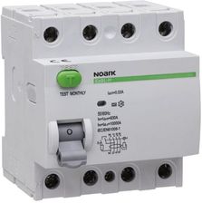 Zdjęcie Noark Wyłącznik różnicowy RCD 3-faz. 40A 30mA 4P - Ryglice