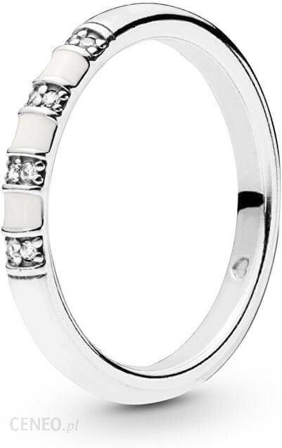 Pandora Srebrny pier\u015bcionek srebrny Elegancki Biżuteria Pierścionki Srebrne pierścionki 
