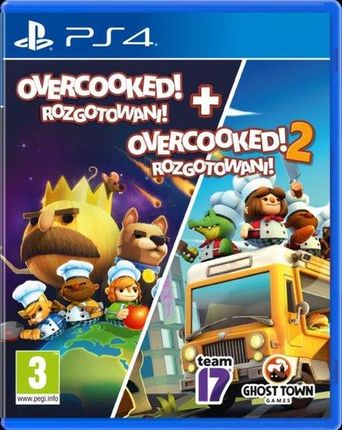 Overcooked + Overcooked 2 (gra PS4)