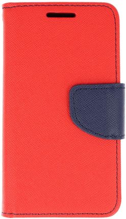 nemo Etui portfel z klapką Fancy SAMSUNG GALAXY NOTE 10 czerwono-granatowe (5903396020742)