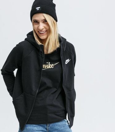 nike bluza w nsw essntl hoodie fz flc