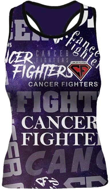 Cancer Rebel Tank Top main image 1
