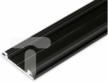 Profil led aluminiowy ARC12 czarny malowany TOPMET do zastosowań giętych gięcia zginania wyginania LUX02557 /2m/