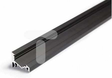 Profil aluminiowy led Corner10 narożny kątowy 30/60 stopni czarny anodowany TOPMET LUX01527 /2m/