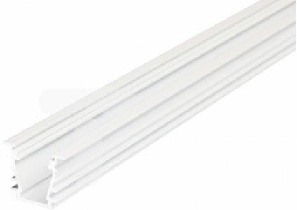 Profil aluminiowy led DEEP10 malowany biały wpuszczany głęboki TOPMET - ciągła linia światła przy taśmie 120 led LUX02559 /2m/