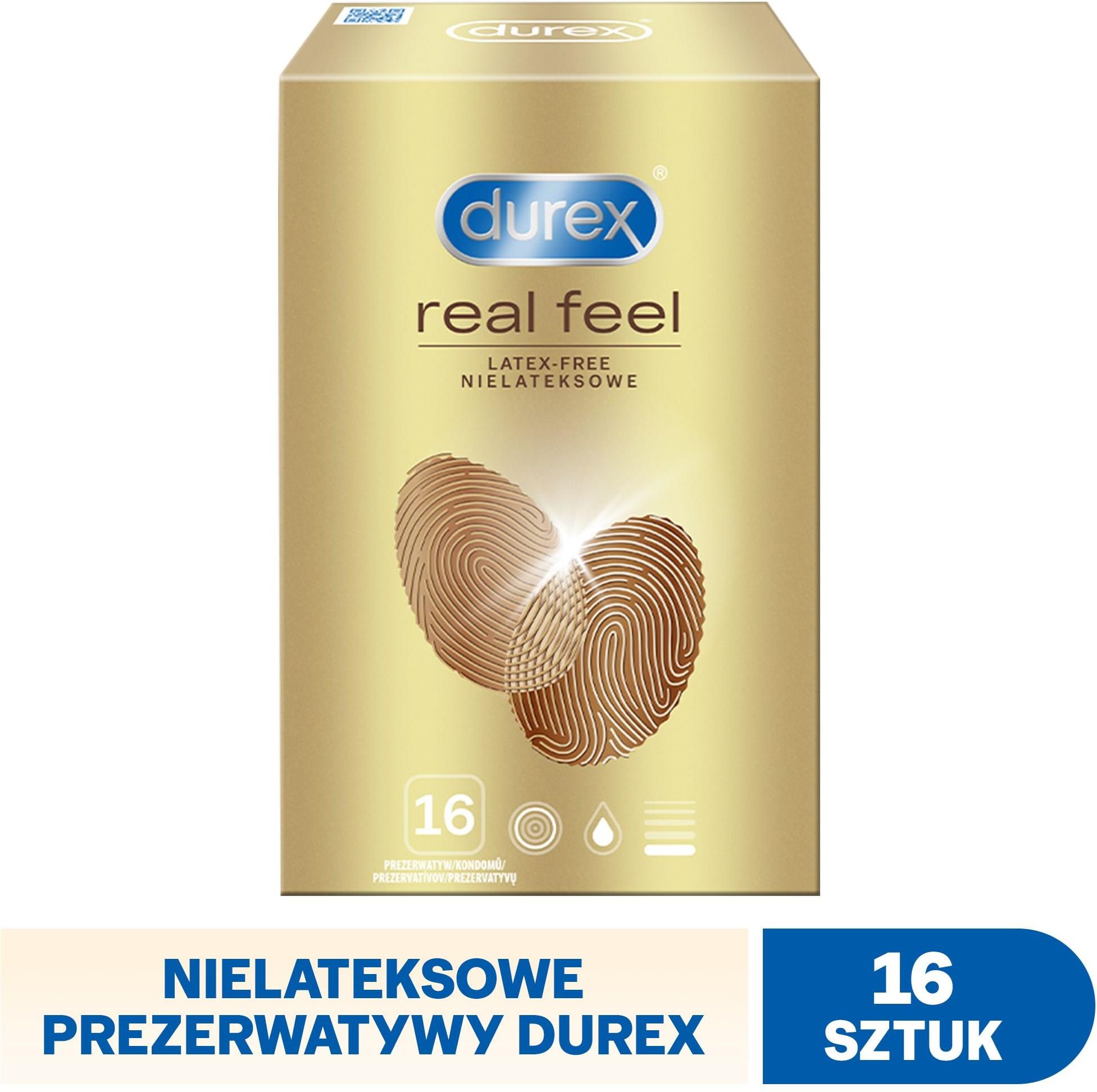Durex prezerwatywy Real Feel 16szt. - zdjęcie 4 Durex prezerwatywy Real Feel 16szt.