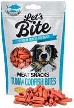 Let'S Bite Meat Snacks Tuna&Codfish Bites 80G