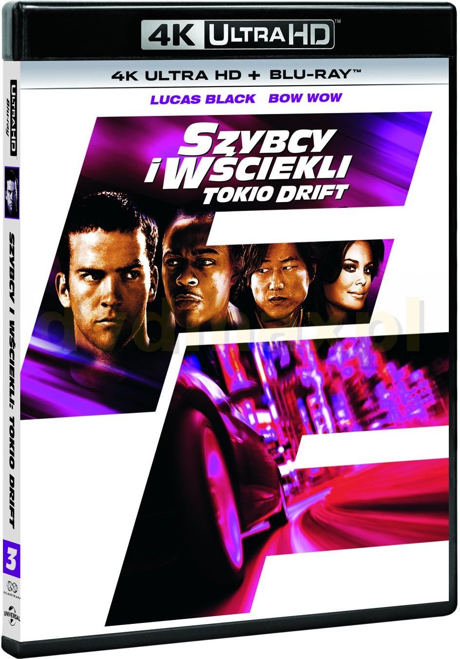 Film Blu-ray Szybcy i wściekli: Tokio Drift [Blu-Ray 4K]+[Blu-Ray