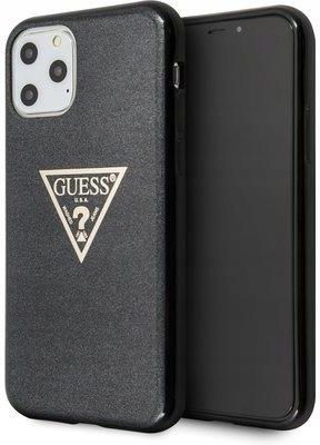 Guess Case Glitter Triangle Iphone 11 Pro Czarny