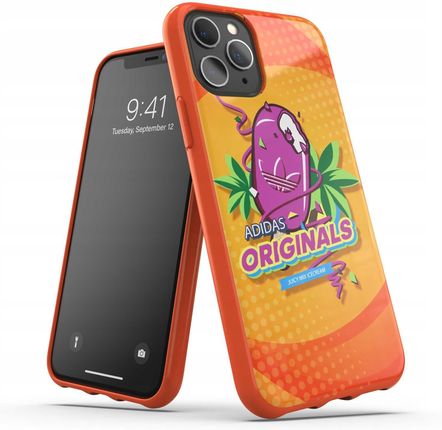 ADIDAS Originals Moulded Case BODEGA do iPhone 11 PRO Pomarańczowy