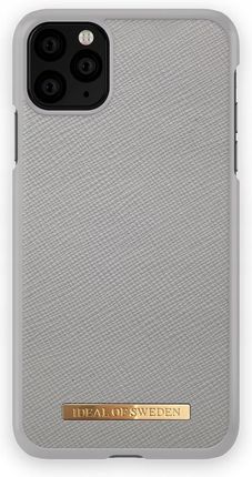 iDeal Of Sweden Apple iPhone 11 Pro Max Saffiano Light Grey
