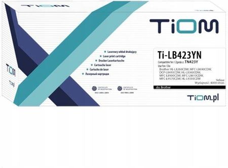 Tiom toner do Brother 423YN | TN423Y | 4000 str. | yellow (Ti-LB423YN)