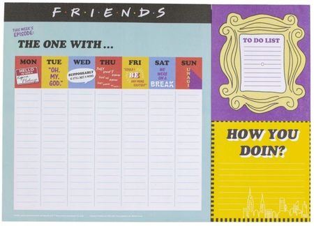 Planer Biurkowy Kalendarz Przyjaciele Friends