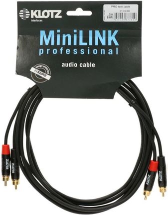 Klotz AU-AJJ0060 - Cavi Audio Patch Jack 2P 90° Gold (Set Da 2) - Foto 11