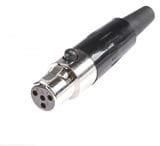 Hicon HI-XMCF4 - wtyk mini XLR