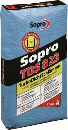 Sopro 823- zaprawa uszczelniająca turbo, 20 kg