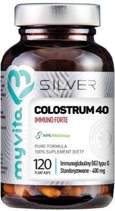 Myvita Silver Colostrum 40 Immuno Forte 120kaps