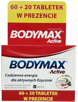 Orkla Bodymax Active 60tab+ 20tab