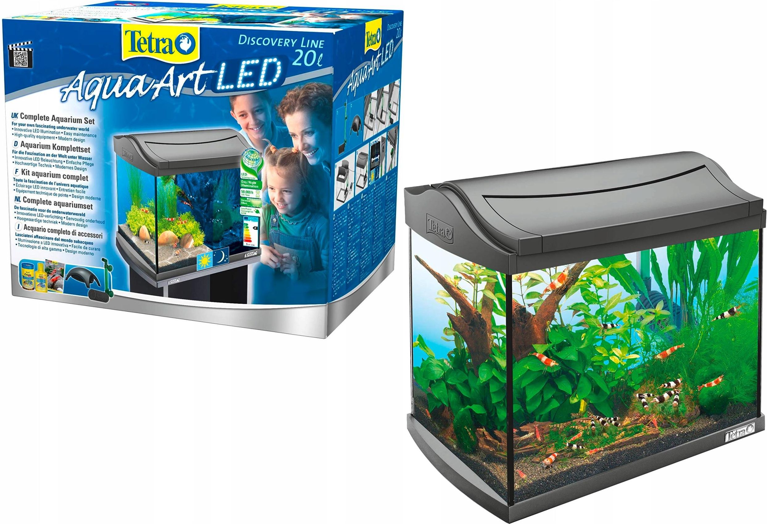 Tetra AquaArt Discovery Line Shrimps Czarny 20L - Ceny i opinie - Ceneo.pl