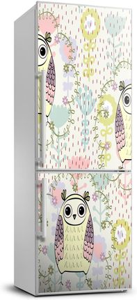 Wallmuralia.pl Naklejka ze zdjęciem na lodówkę ścianę Sowy FRIDGESTICK70X190F111552812