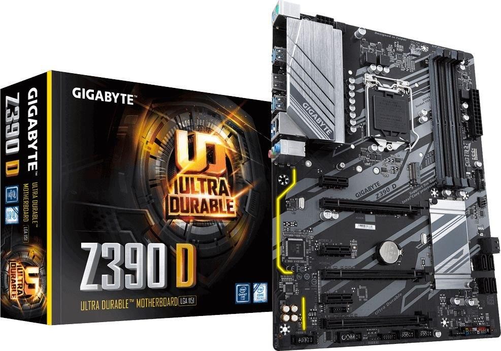 Gigabyte z390 d совместимость с процессорами