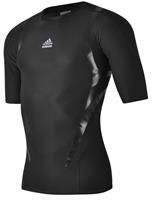 Koszulka treningowa Adidas TechFit POWERWEB S/S black/light onix